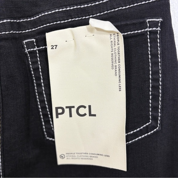 PTCL NWT Heavy Stitch Denim Maxi‎ Skirt 27 - Picture 7 of 10